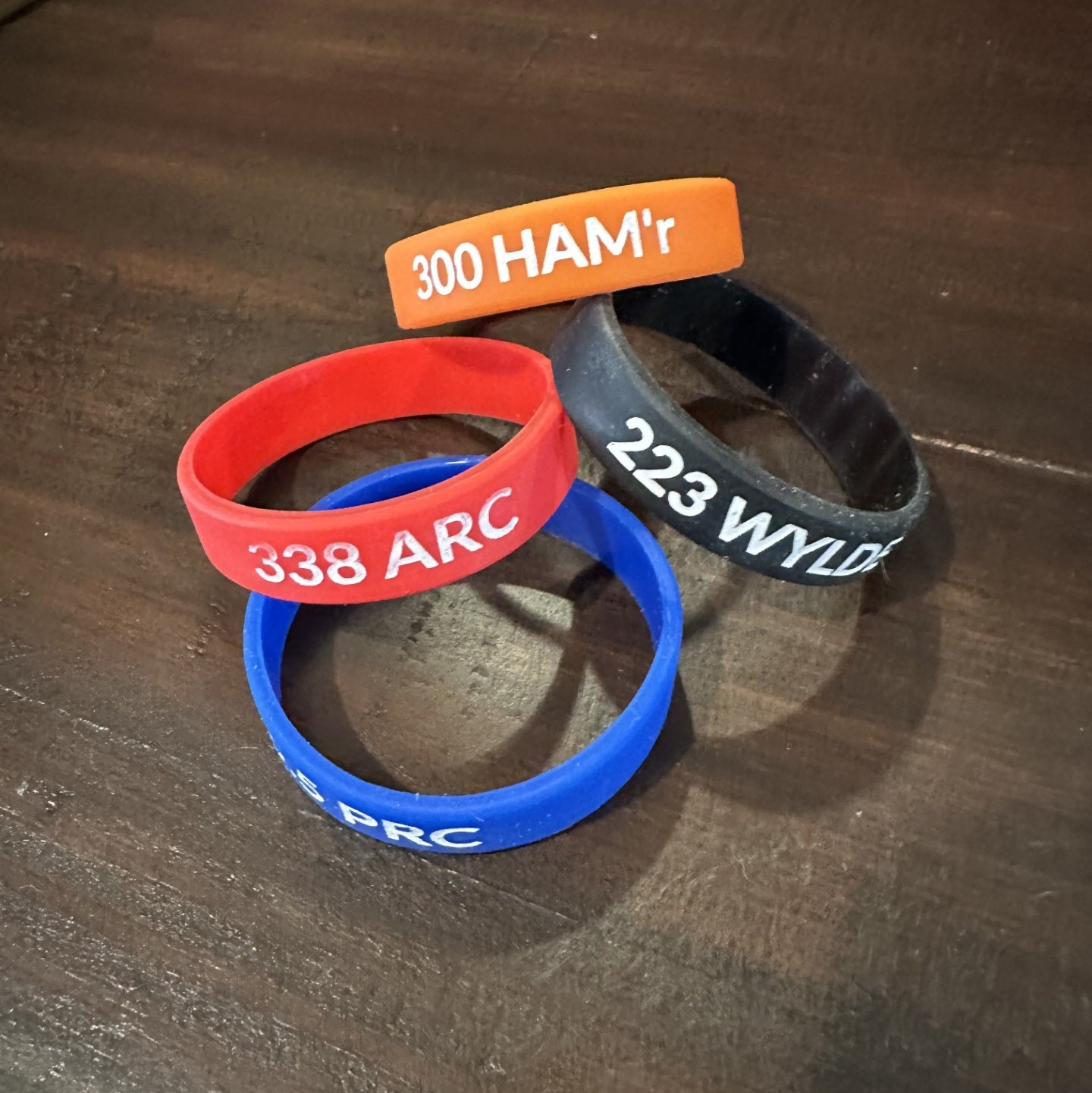 Magazine caliber SILICONE bands (3 bands/pack)